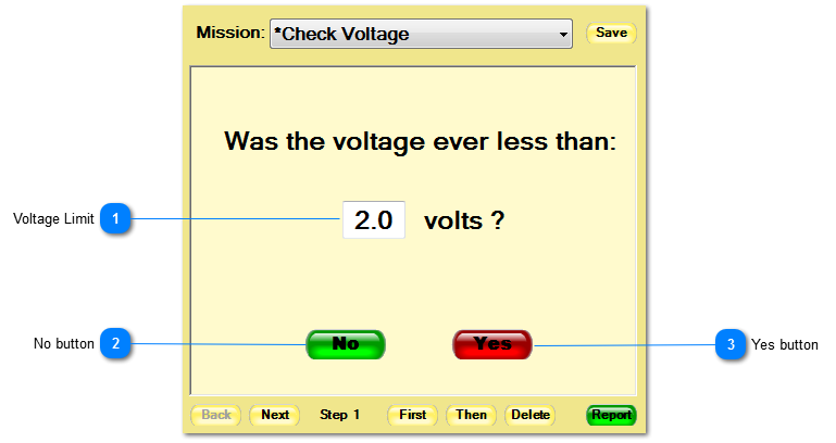 Check Voltage Step