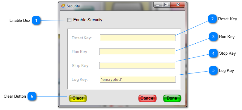 Security Settings